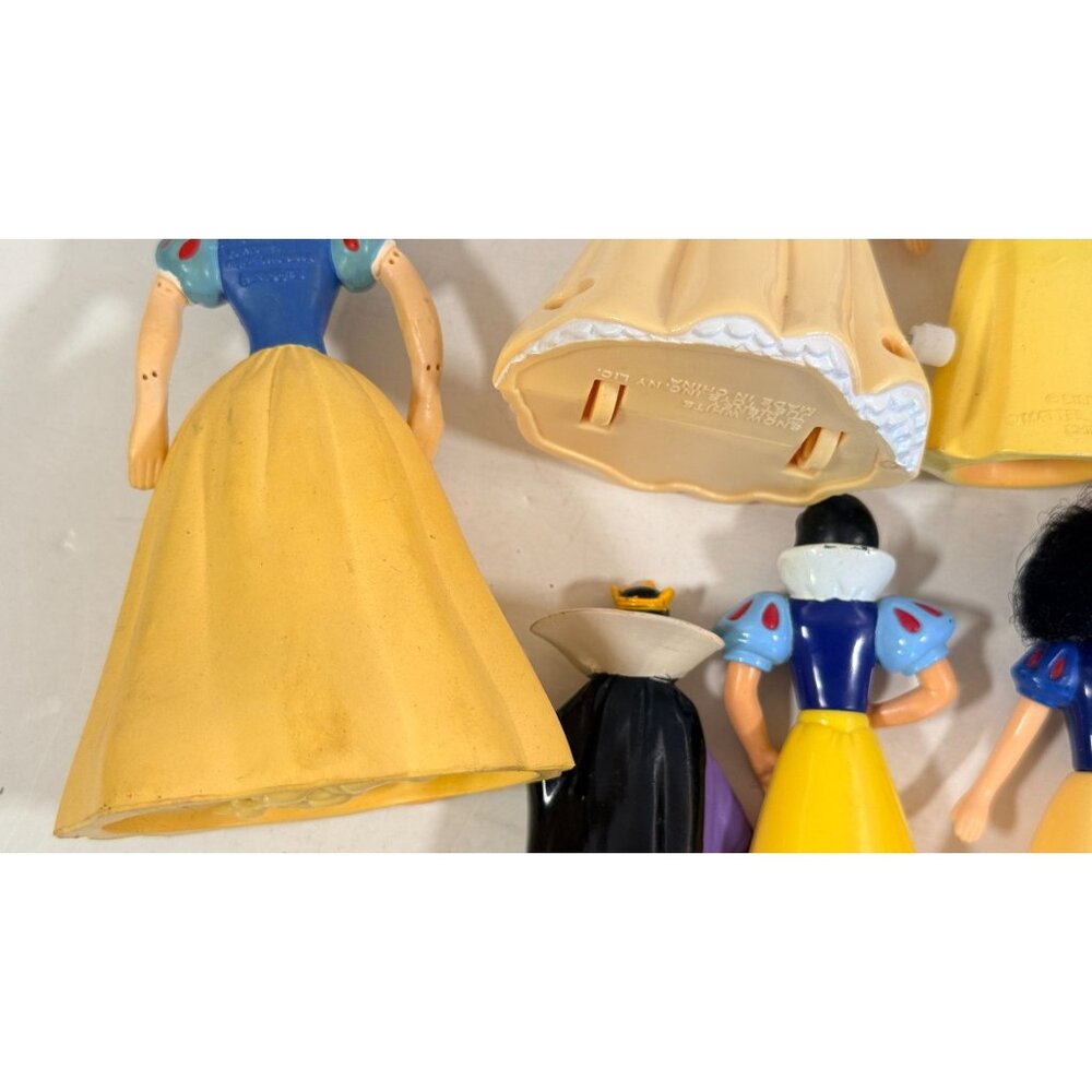 Vintage Snow White Wicked Evil Witch Prince 1990s PVC Figurines Toy Lot - Picture 16 of 16